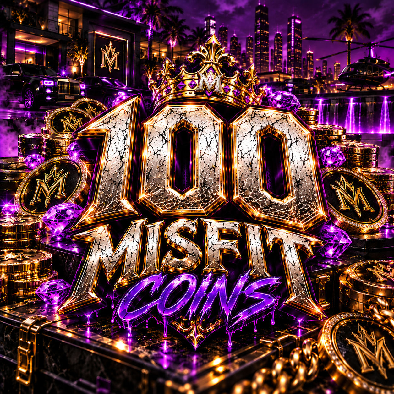 100 Misfit Coins artwork